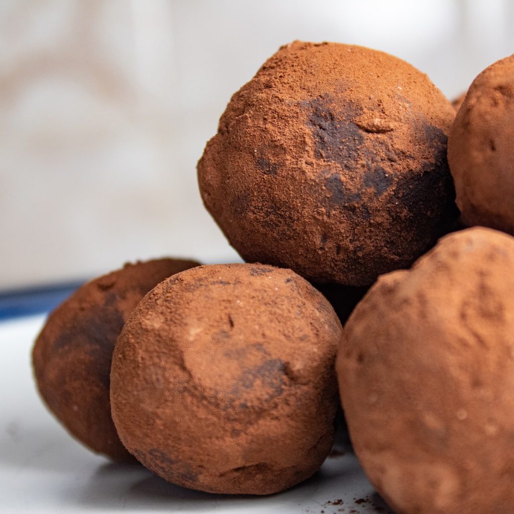 handmade chocolate truffles