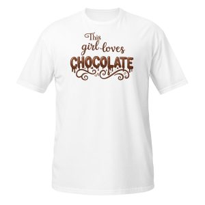 This Girl Loves Chocolate T-Shirt - Image 5