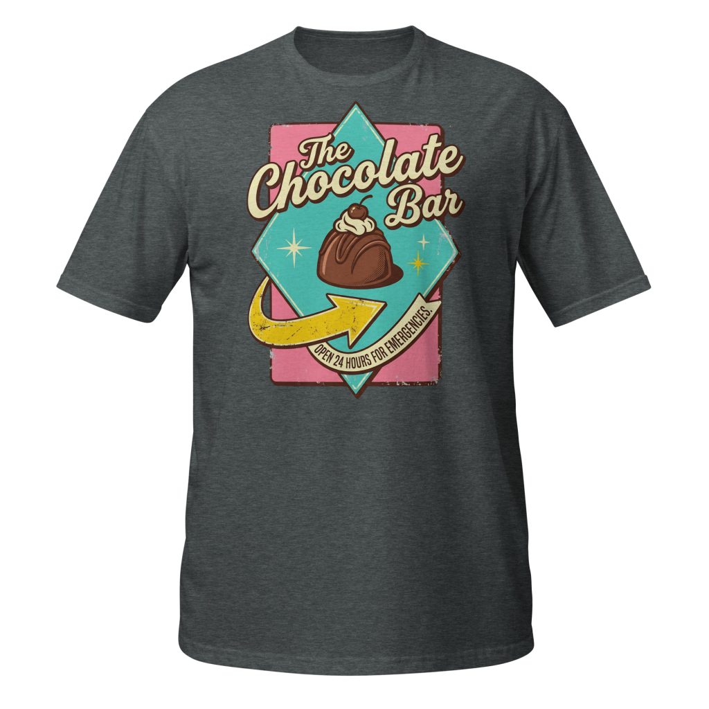 The Chocolate Bar Retro T-Shirt