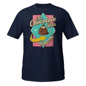 The Chocolate Bar Retro T-Shirt - Image 3