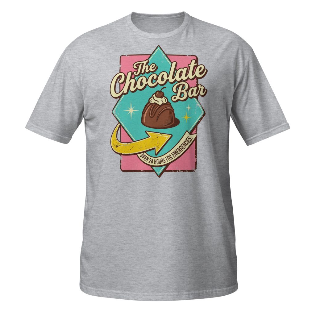 The Chocolate Bar Retro T-Shirt