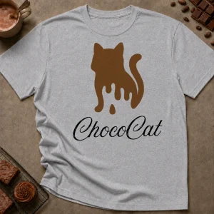 Choco Cat T-Shirt - Image 1