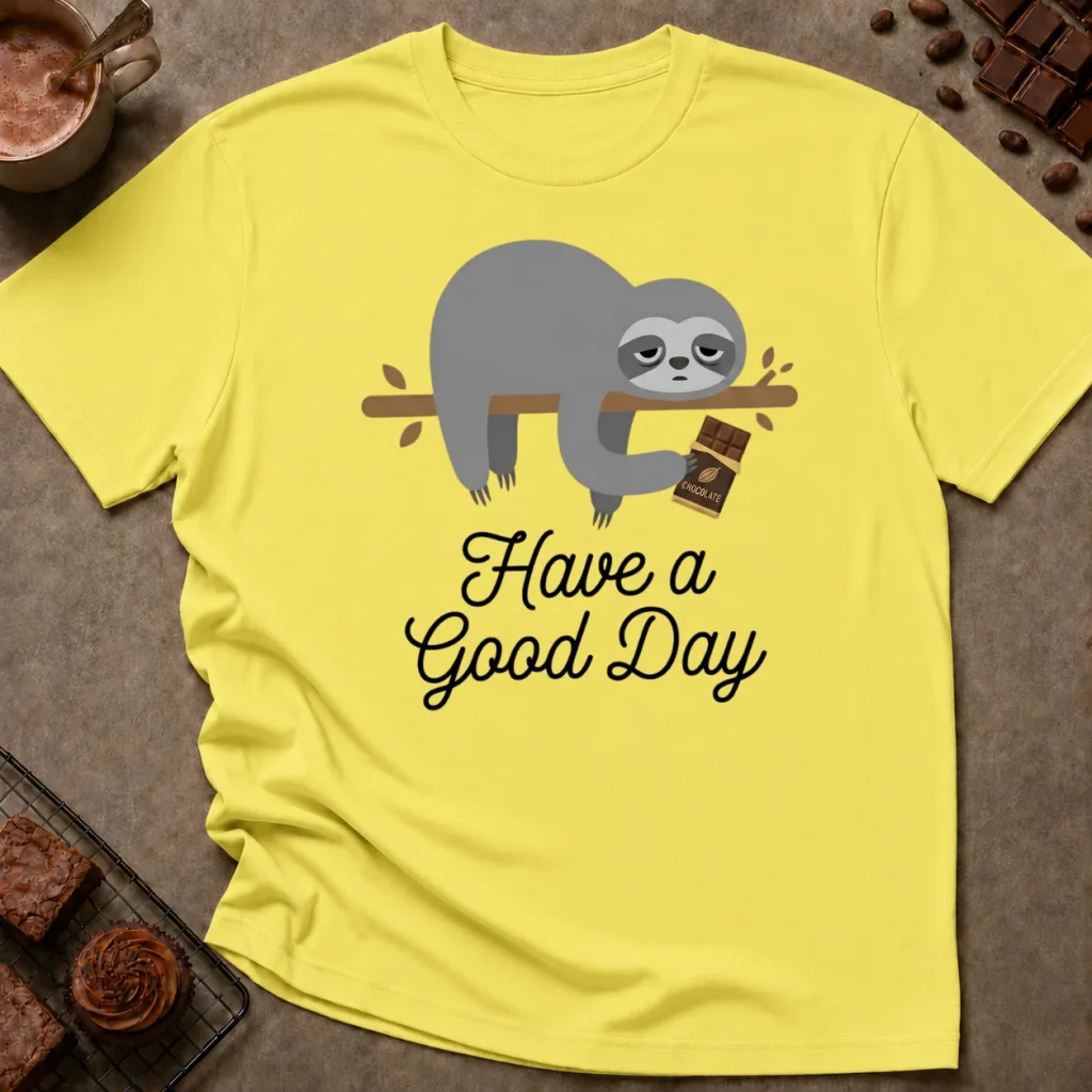 Have A Good Day Sloth T-Shirt