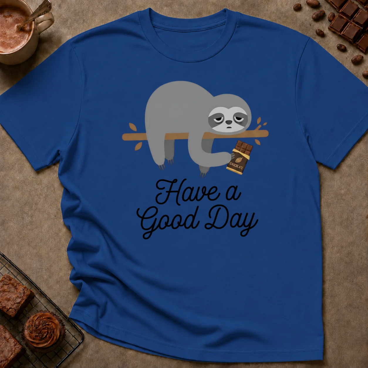 Have A Good Day Sloth T-Shirt - Image 2