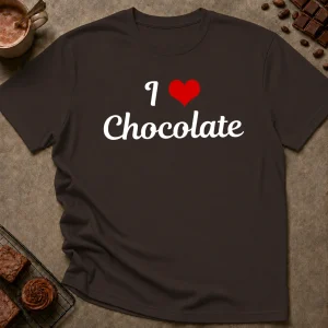 I Love Chocolate T-Shirt - Image 3