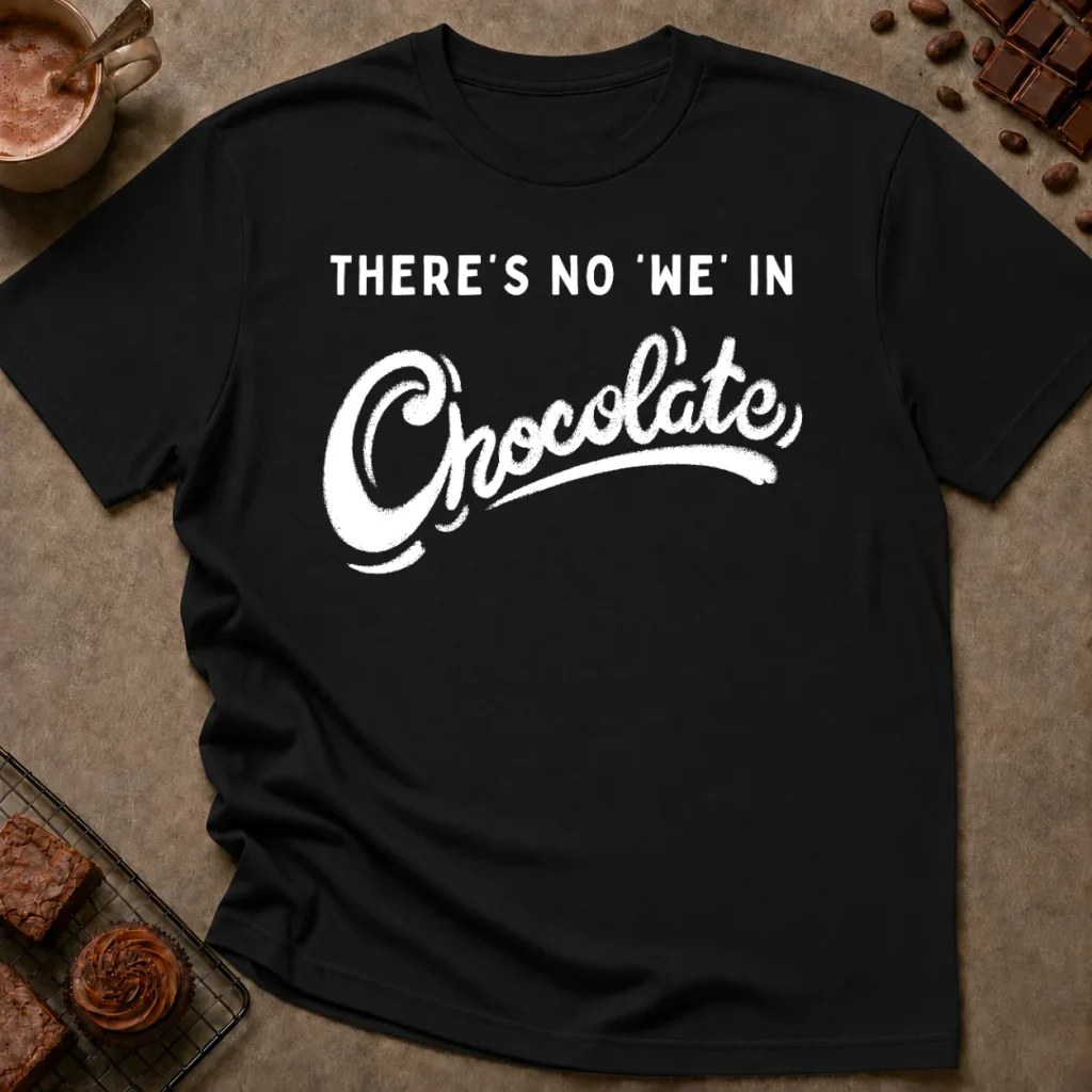 No We in Chocolate T-Shirt