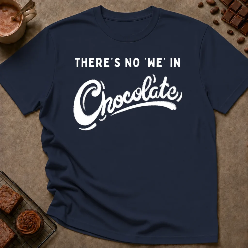 No We in Chocolate T-Shirt
