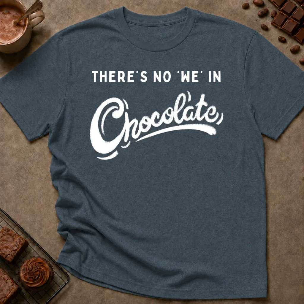 No We in Chocolate T-Shirt