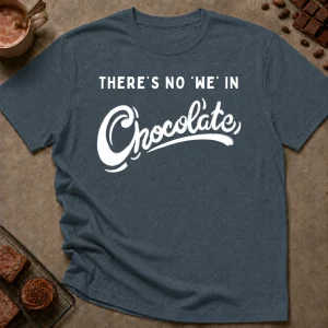 No We in Chocolate T-Shirt - Image 3