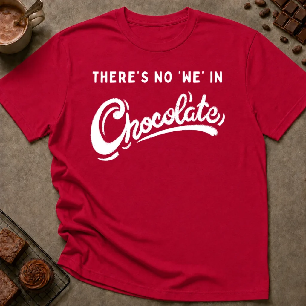 No We in Chocolate T-Shirt