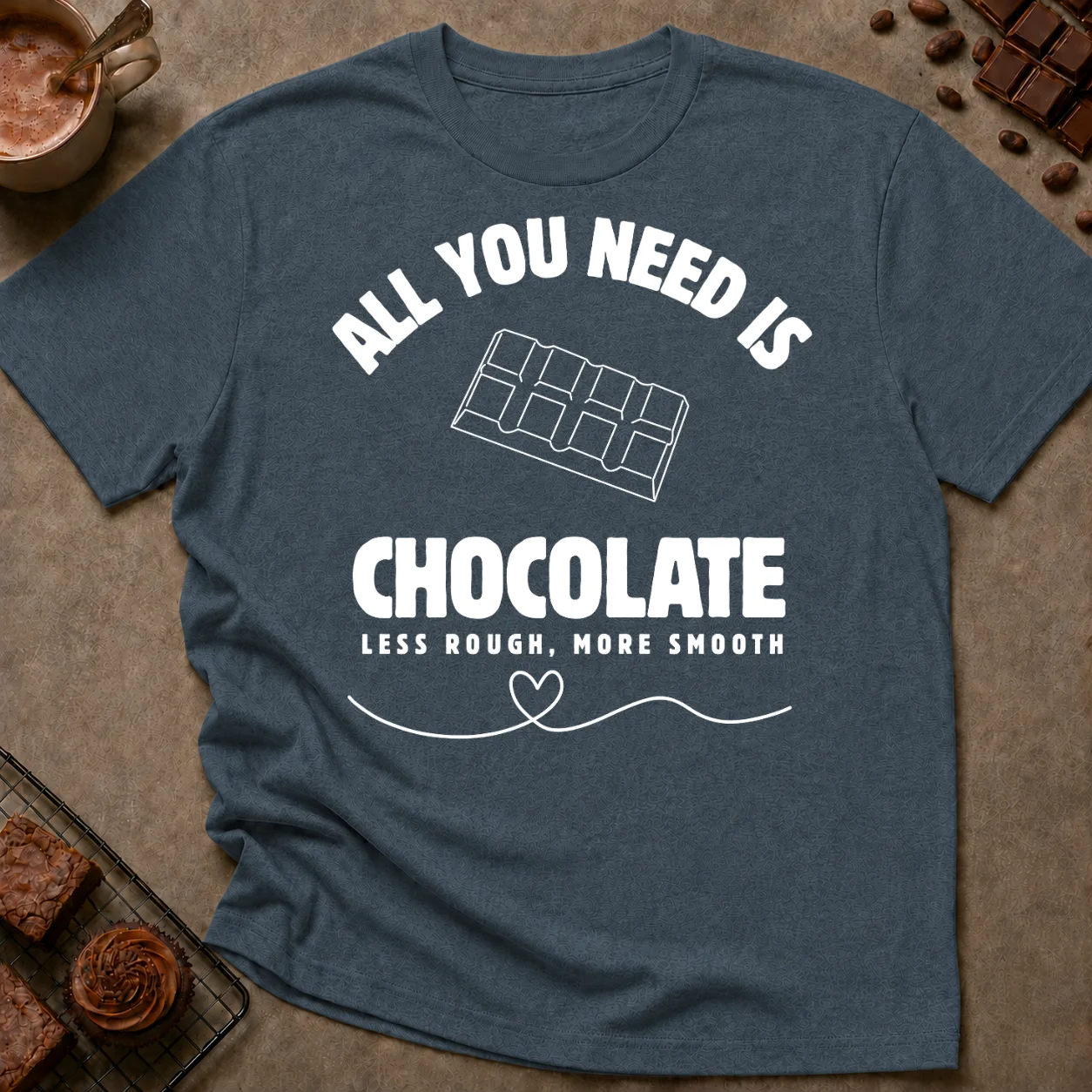 All You Need is Chocolate T-Shirt - Image 3