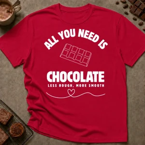 All You Need is Chocolate T-Shirt - Image 5