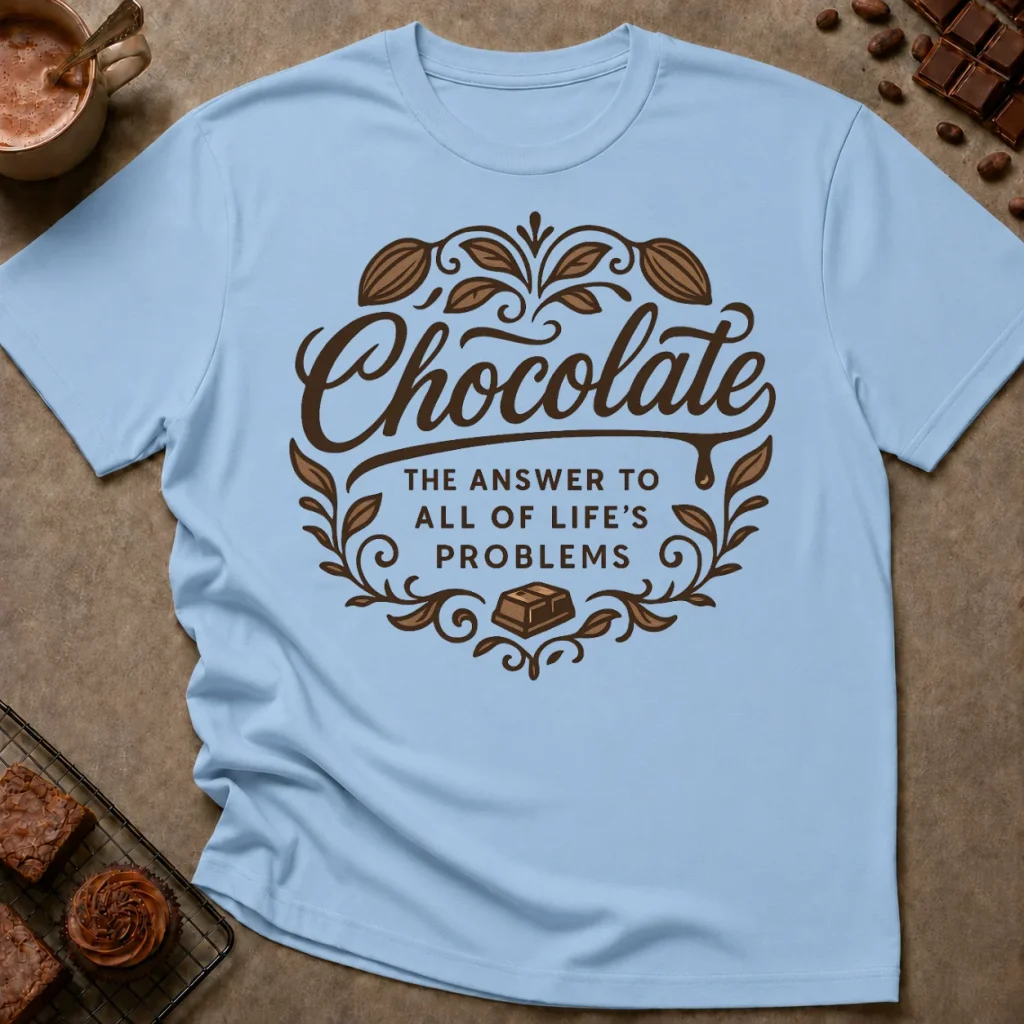 Chocolate The Answer T-Shirt