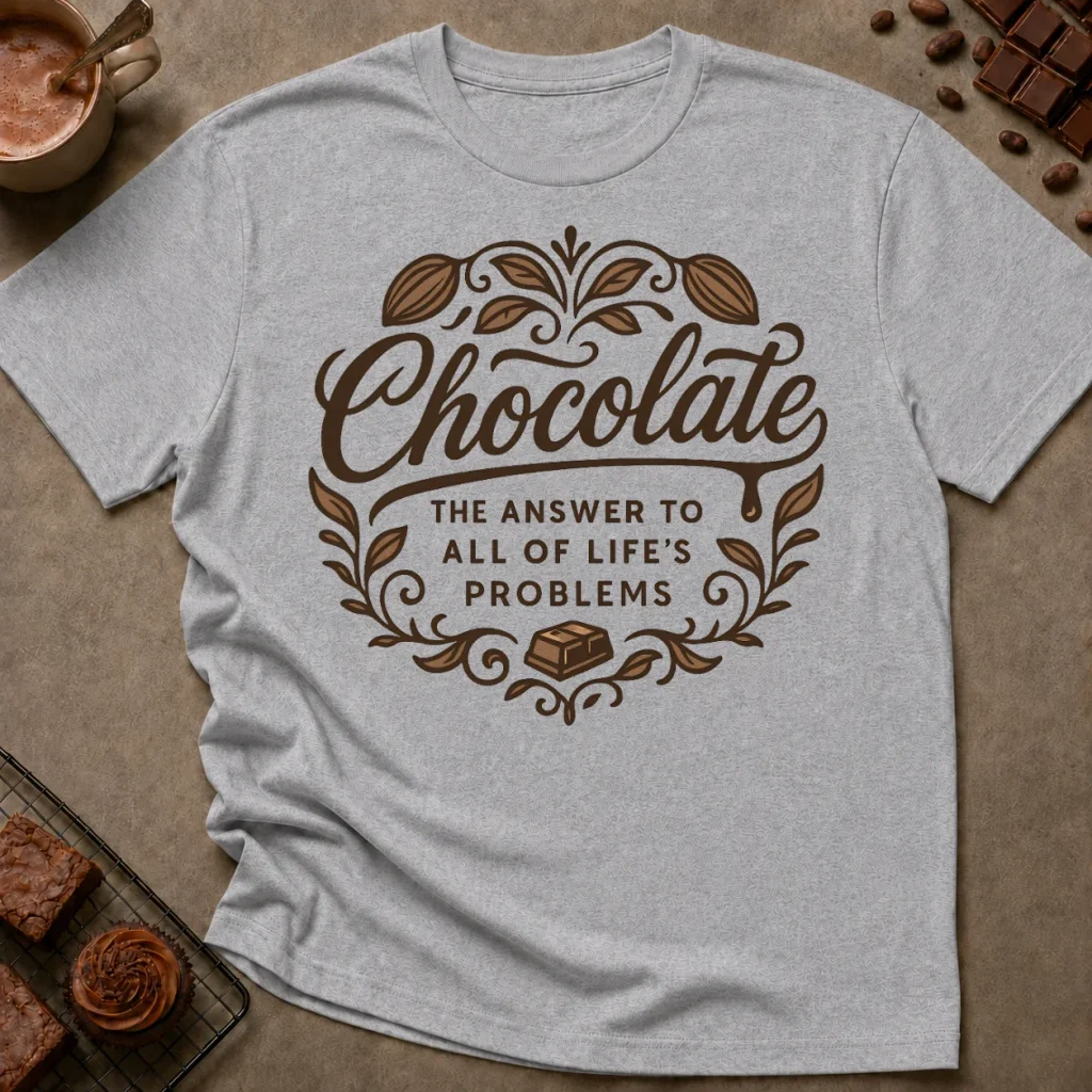 Chocolate The Answer T-Shirt