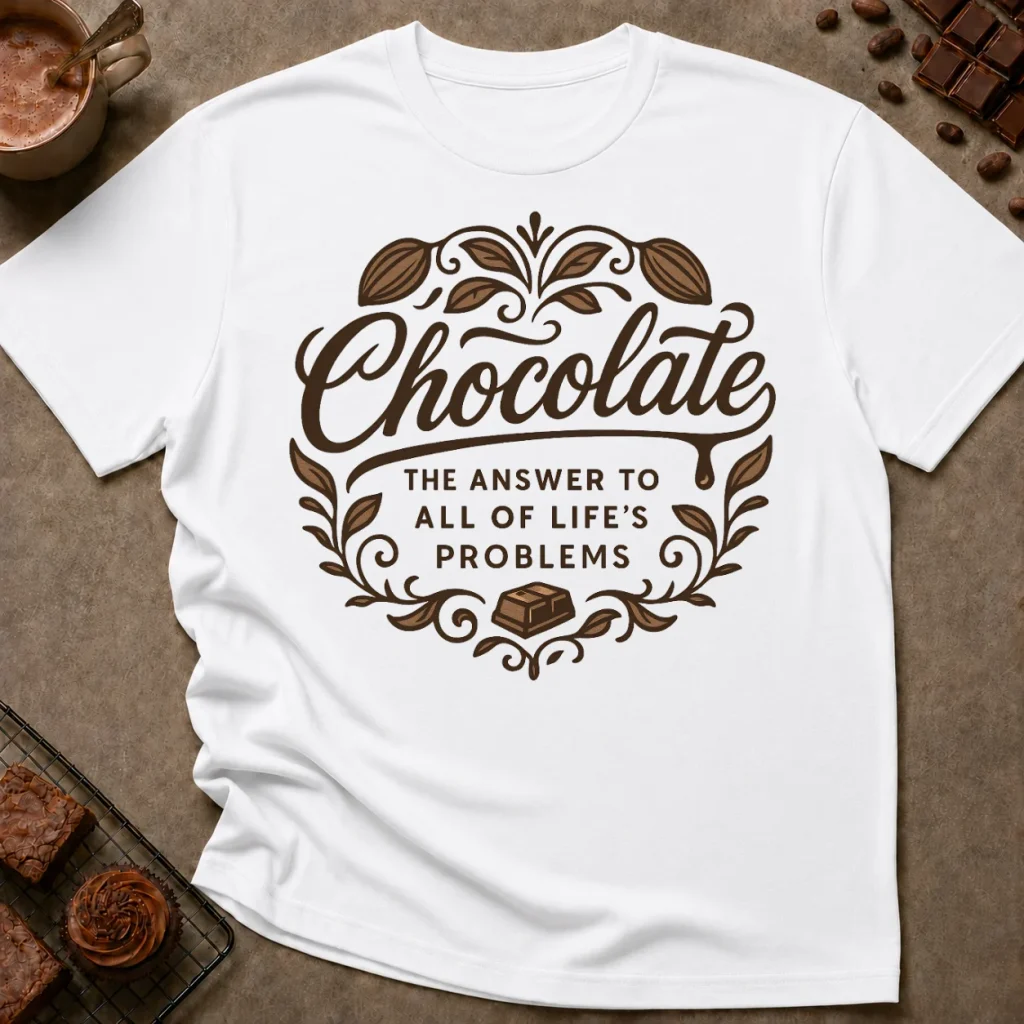 Chocolate The Answer T-Shirt