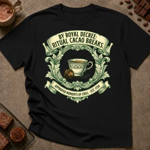 Cacao Breaks Vintage T-Shirt - Image 1