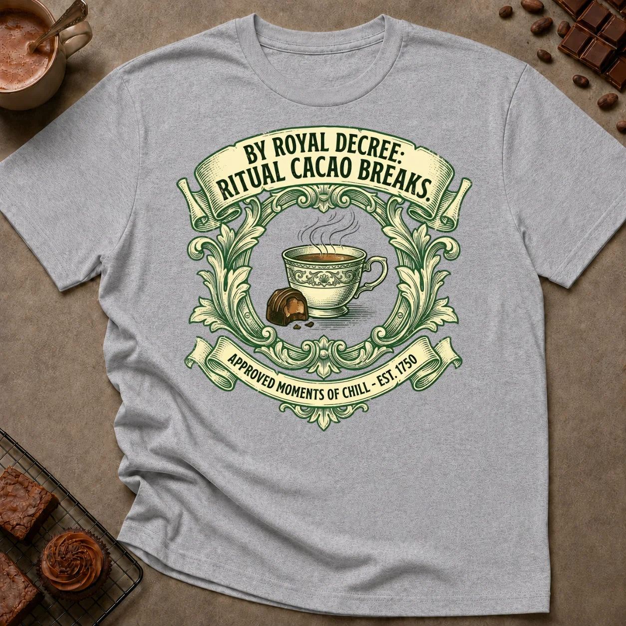 Cacao Breaks Vintage T-Shirt - Image 5