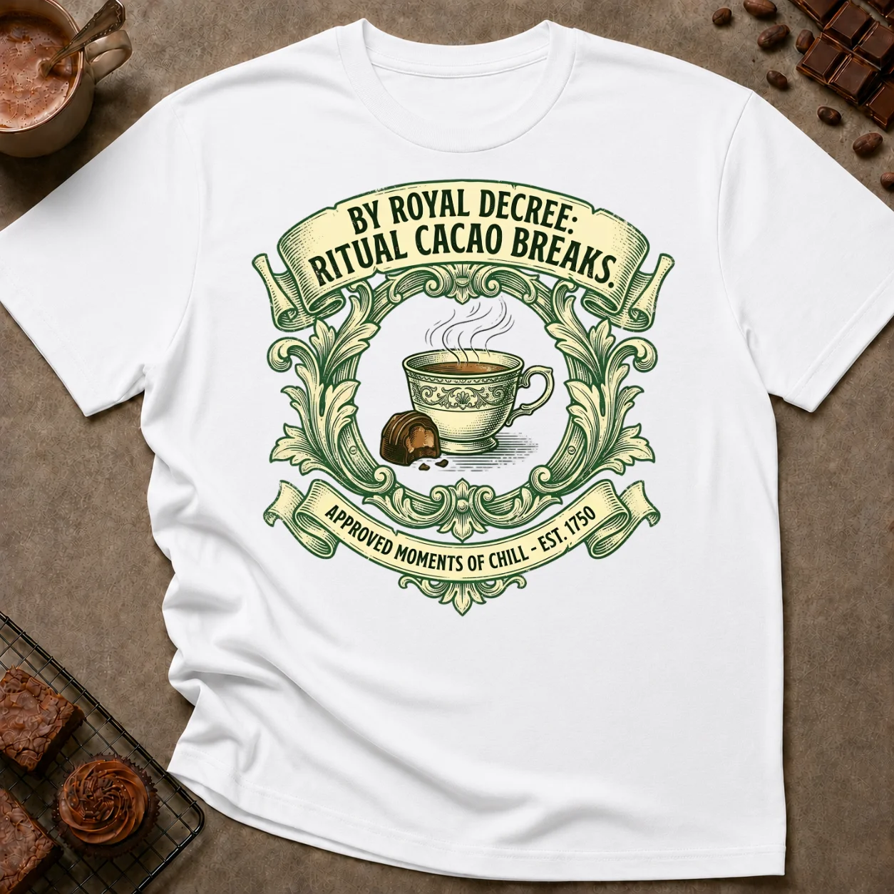 Cacao Breaks Vintage T-Shirt - Image 6