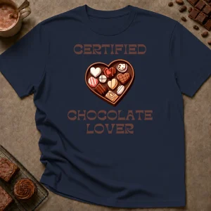 Certified Chocolate Lover T-Shirt - Image 3