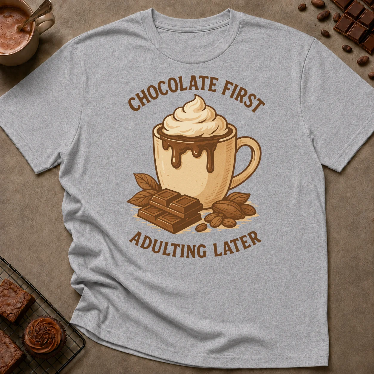 Adulting Later T-Shirt - Image 1