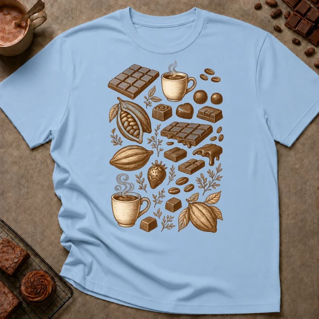 Chocolate Graphic T-Shirt