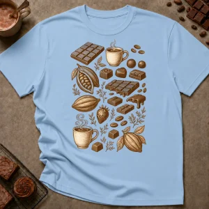 Chocolate Graphic T-Shirt - Image 2