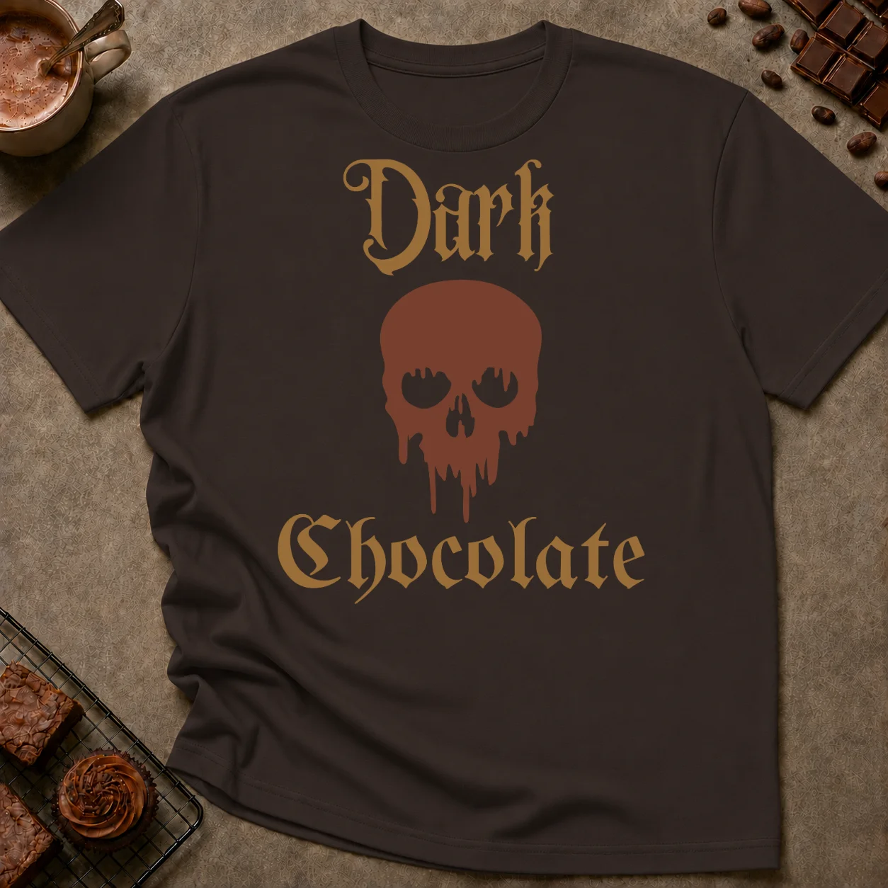 Dark Chocolate Graphic T-Shirt - Image 3