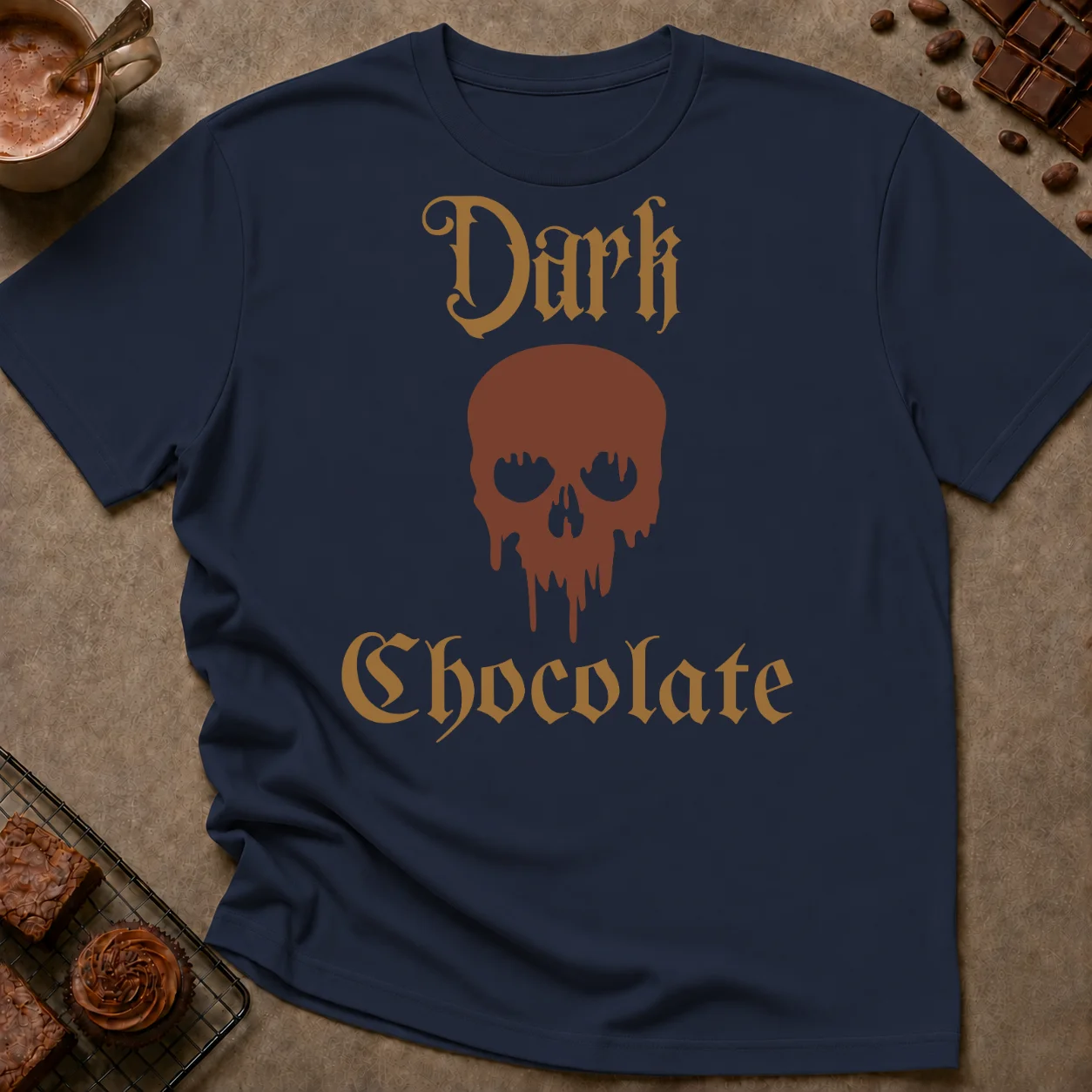 Dark Chocolate Graphic T-Shirt - Image 2