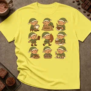 Chocolate Elves T-Shirt - Image 5