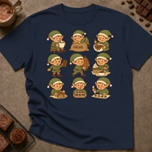 Chocolate Elves T-Shirt - Image 2