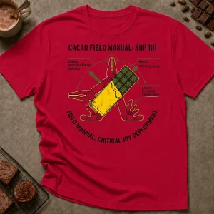 Cacao Field Manual T-Shirt - Image 2