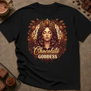 Chocolate Goddess T-Shirt - Image 1