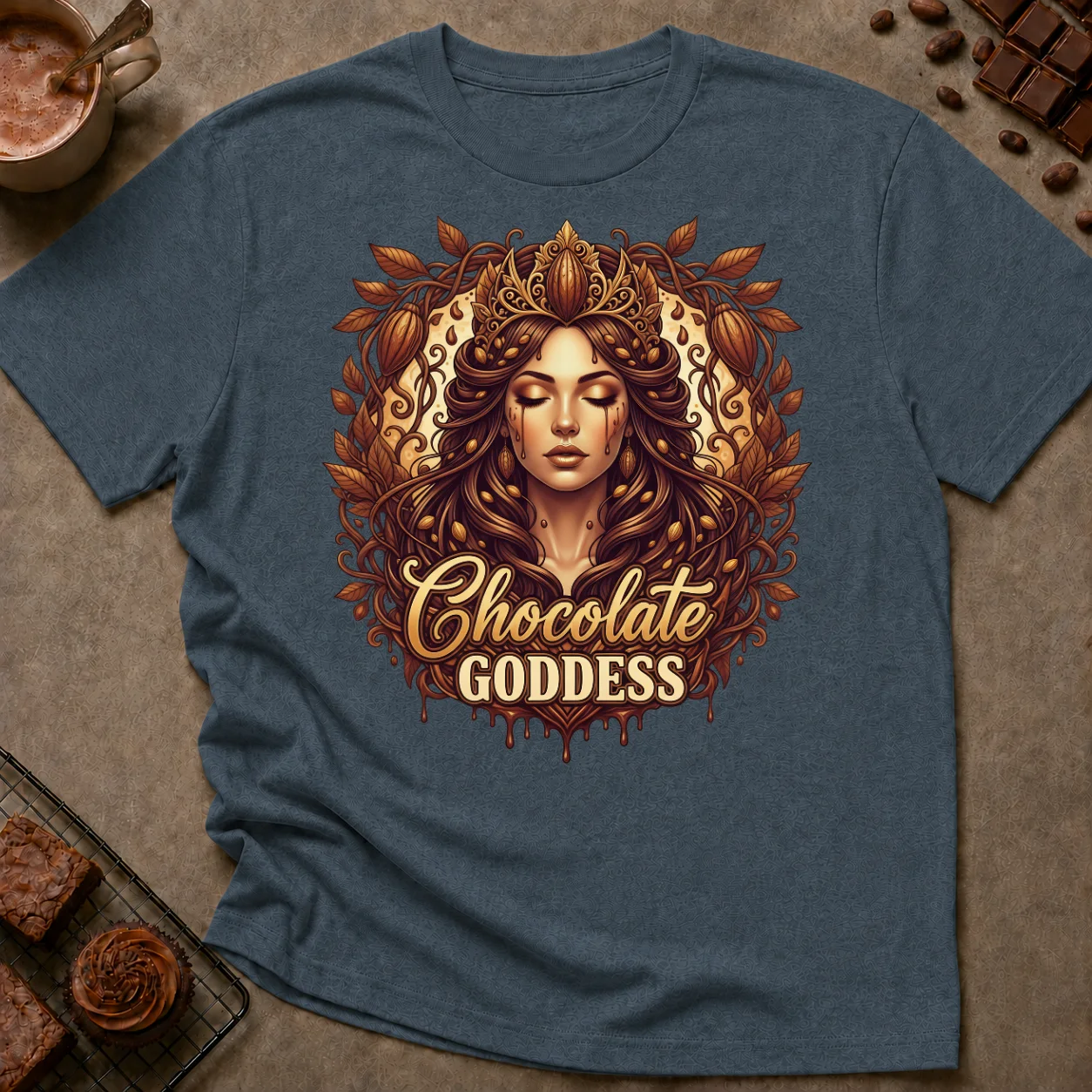 Chocolate Goddess T-Shirt - Image 3