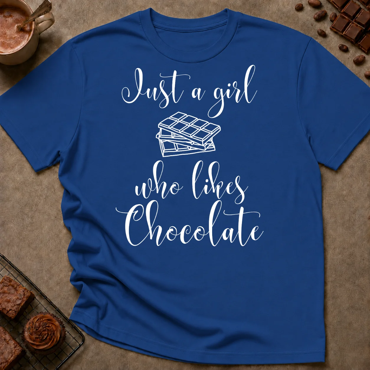 Just a Girl T-Shirt - Image 1