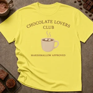 Chocolate Lovers Club T-Shirt - Image 1
