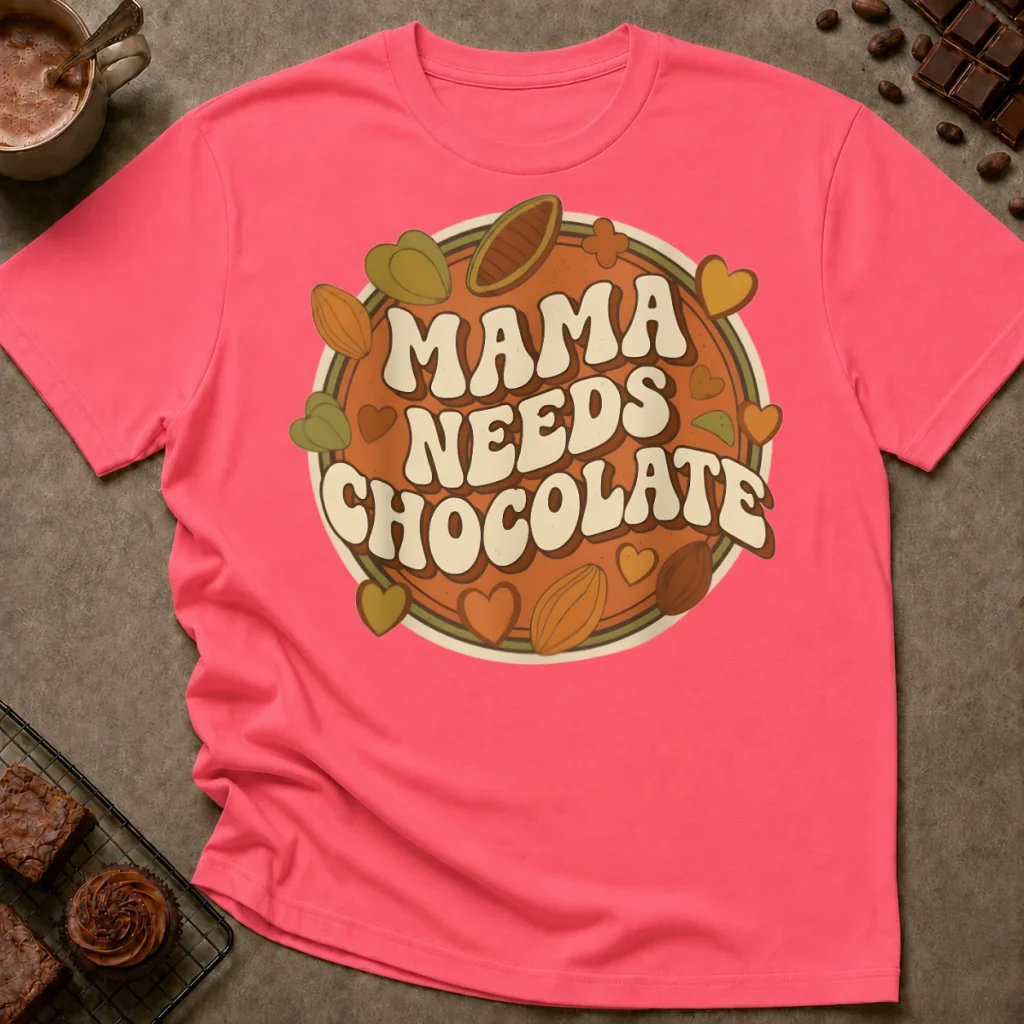 Mama Needs Chocolate T-Shirt