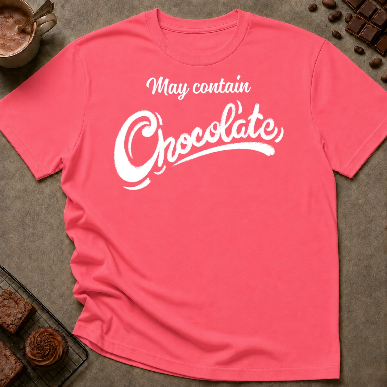 May Contain Chocolate T-Shirt - Image 6