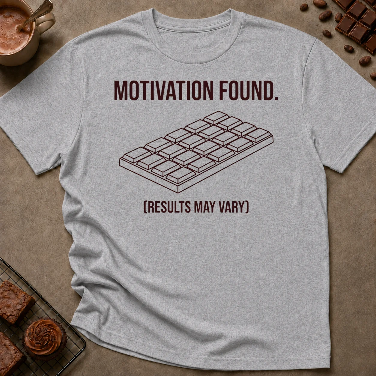 Motivation Found T-Shirt - Image 1