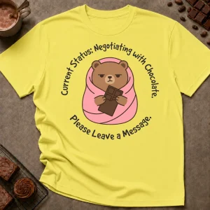 Negotiating With Chocolate T-Shirt - Image 4