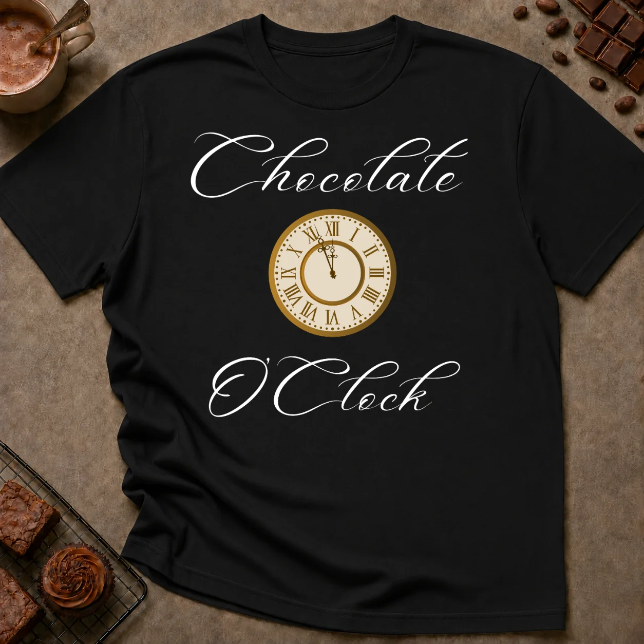 Chocolate O'clock T-Shirt - Image 1