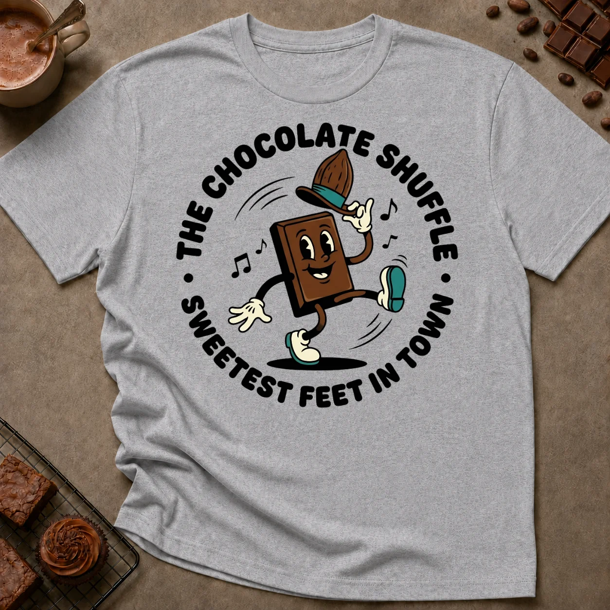 Chocolate Shuffle T-Shirt - Image 5