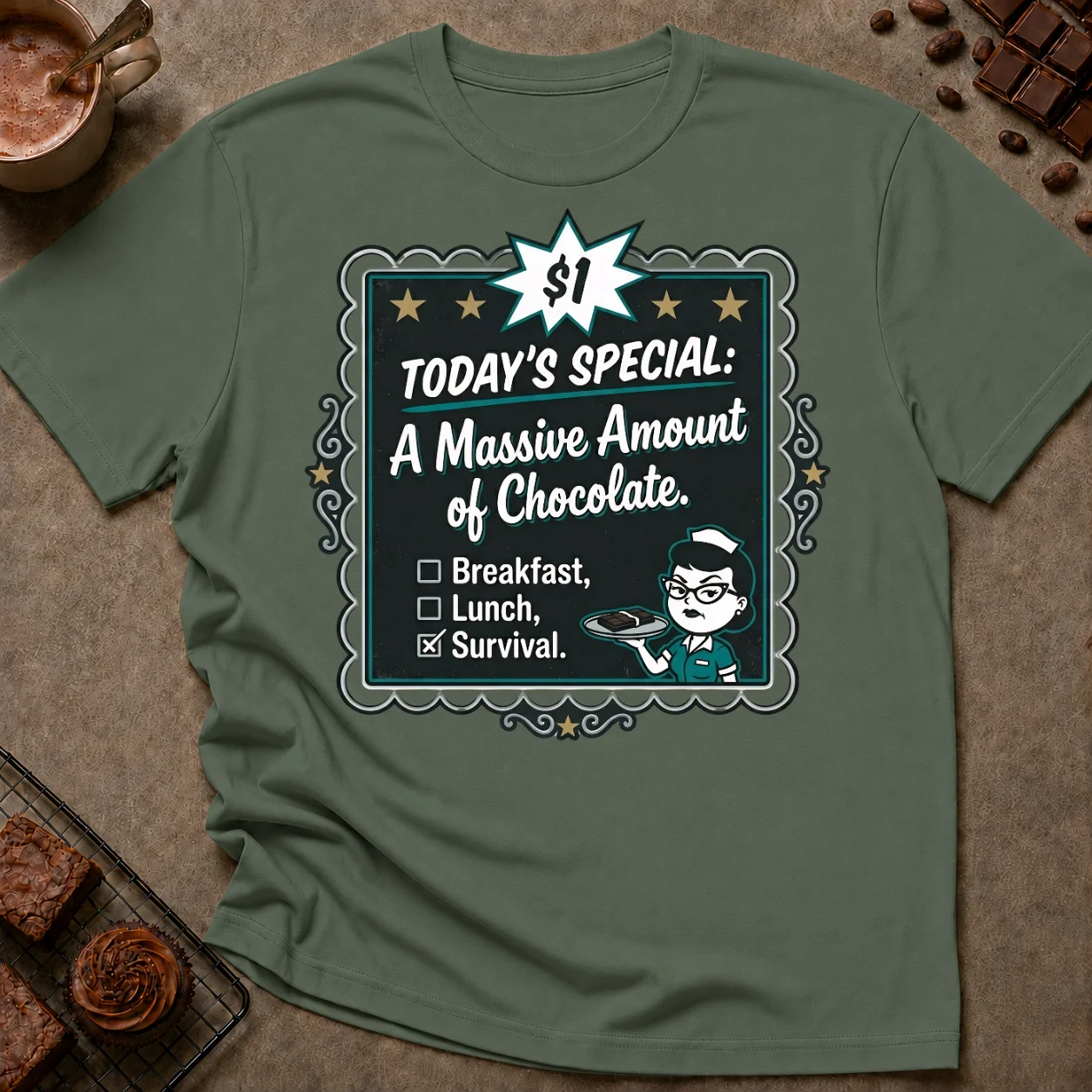 Chocolate Special T-Shirt - Image 3