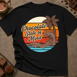 Chocolate State of Mind T-Shirt - Image 2