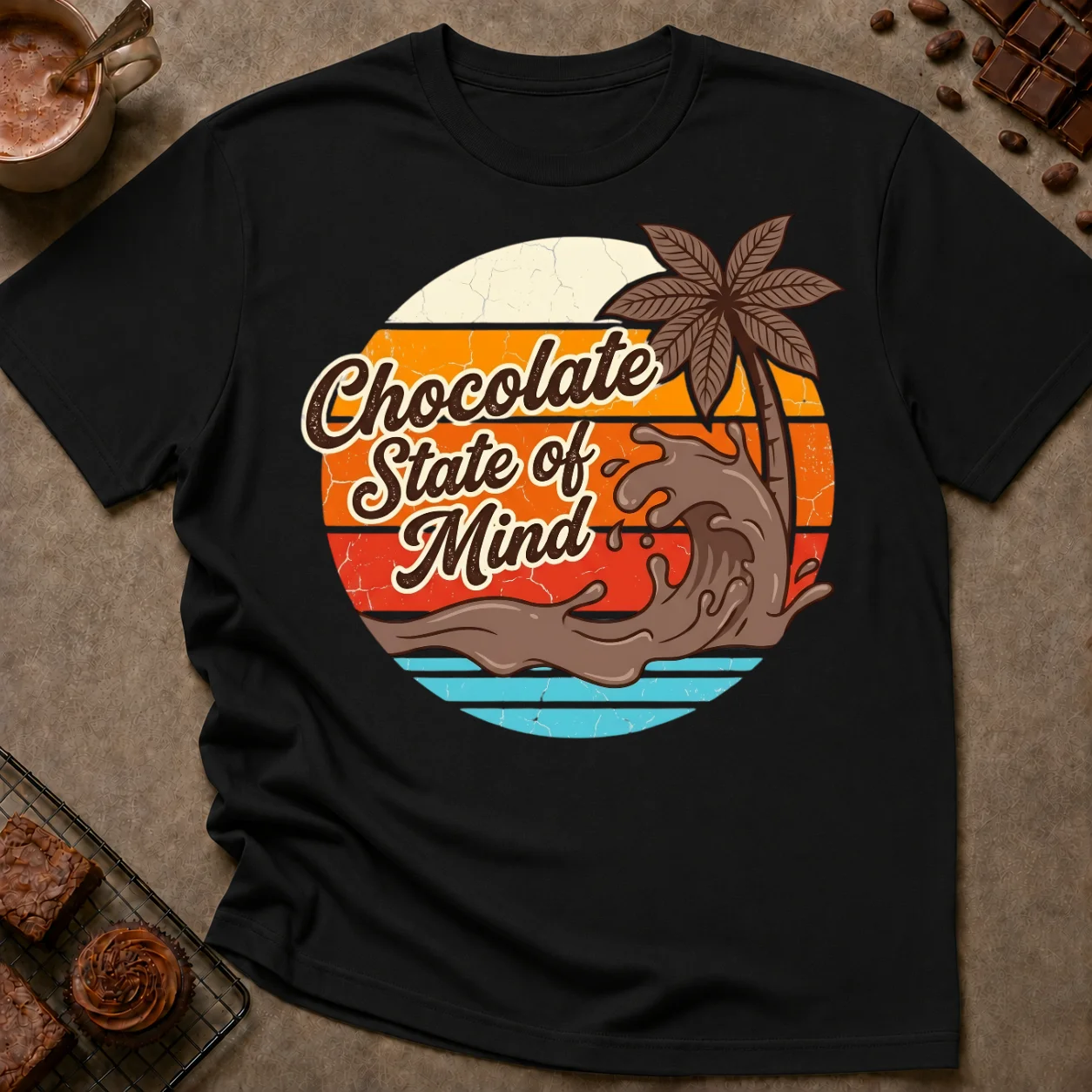 Chocolate State of Mind T-Shirt - Image 2