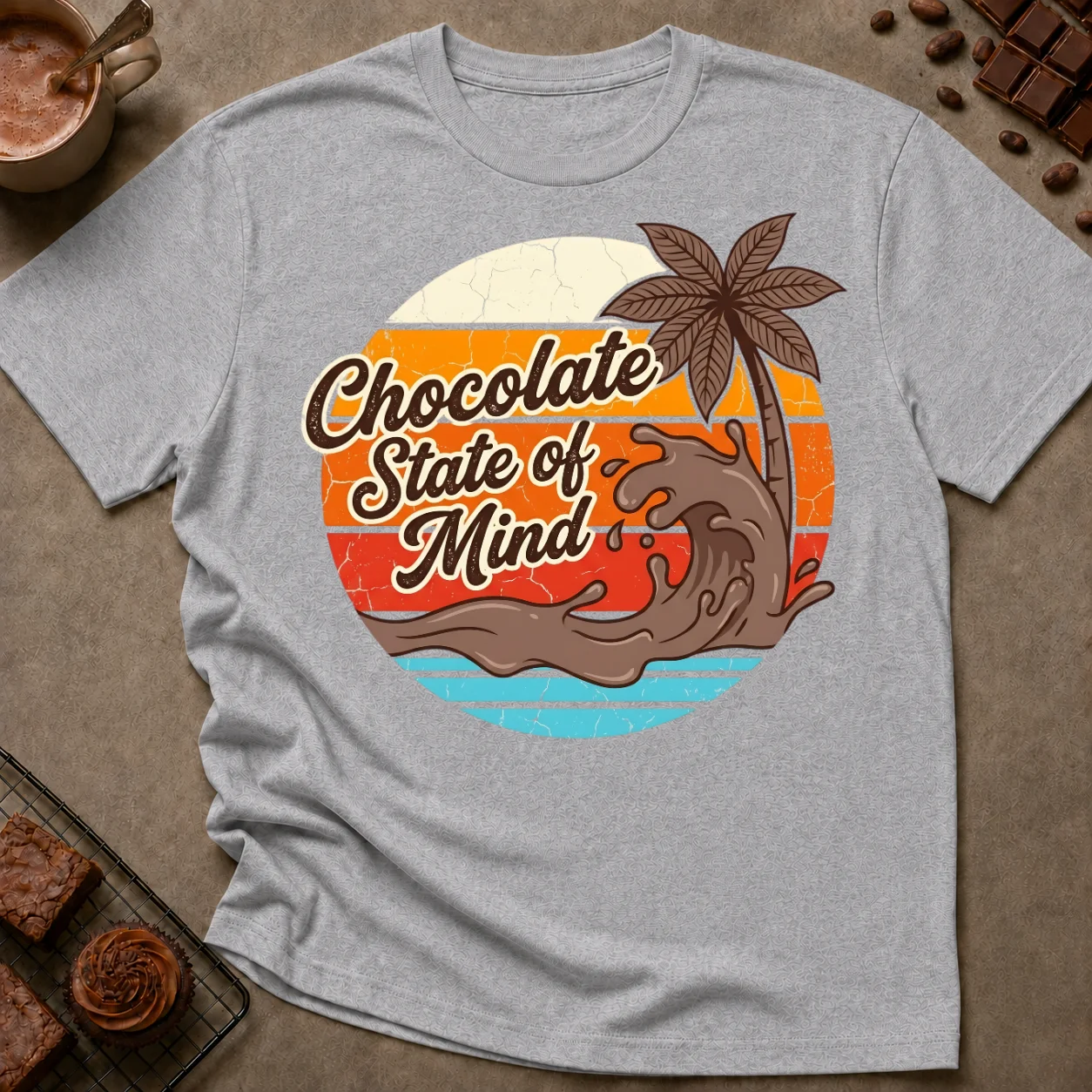 Chocolate State of Mind T-Shirt - Image 4