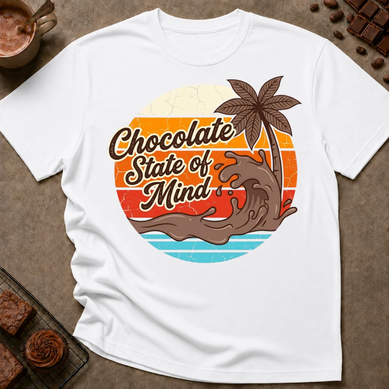 Chocolate State of Mind T-Shirt - Image 5