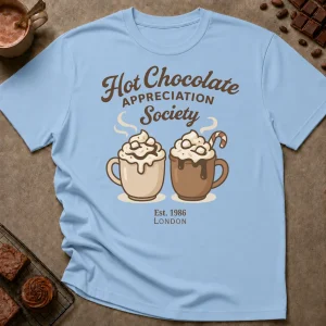 Hot Chocolate Appreciation Society T-Shirt - Image 3