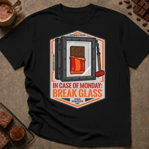 In Case of Monday T-Shirt - Image 2
