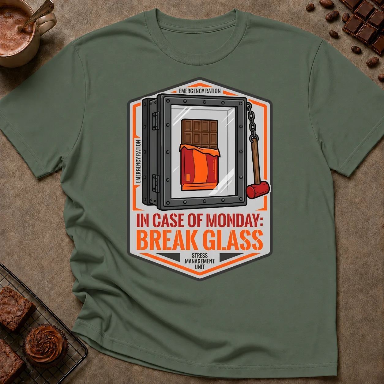 In Case of Monday T-Shirt - Image 4
