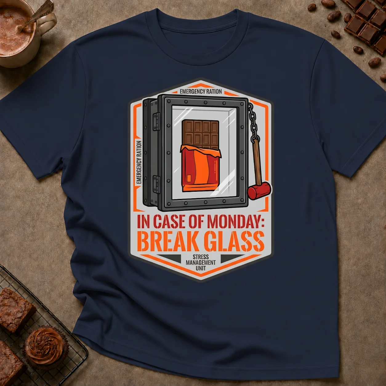 In Case of Monday T-Shirt - Image 1